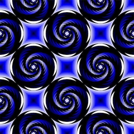 simsearch:400-07830300,k - Design seamless colorful spiral geometric pattern. Abstract diagonal twisted textured background. Vector art. No gradient Stockbilder - Microstock & Abonnement, Bildnummer: 400-07626405