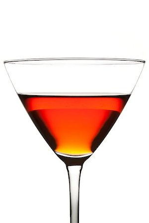 simsearch:400-04630409,k - a glass with a red cocktail on a white background Stock Photo - Budget Royalty-Free & Subscription, Code: 400-07626440