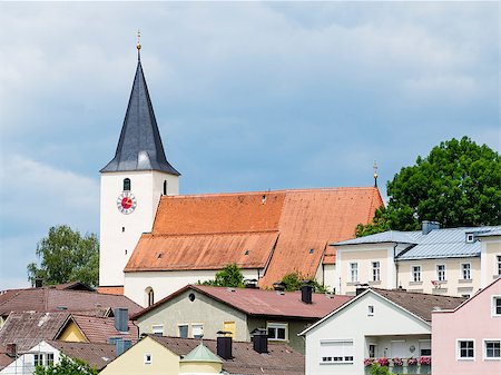 passau - Image of a church in Passau, Germany Fotografie stock - Microstock e Abbonamento, Codice: 400-07628308