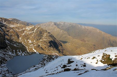 View from the lower slopes of Coniston Old Man. Foto de stock - Royalty-Free Super Valor e Assinatura, Número: 400-07620341