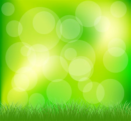 Natural green grass background in abstract design Stock Photo - Budget Royalty-Free & Subscription, Code: 400-07620766