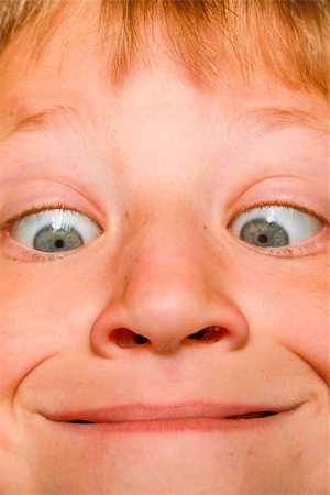 a young boy pulling a silly face Stock Photo - Budget Royalty-Free & Subscription, Code: 400-07620908