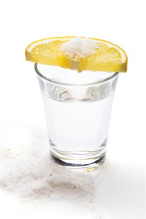 Tequila with lemon and salt Stock Photo - Budget Royalty-Free & Subscription, Code: 400-07621247