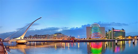 Samuel Beckett Bridge in Dublin, Ireland Photographie de stock - Aubaine LD & Abonnement, Code: 400-07621464