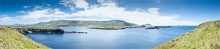skellig coast - A panoramic image of Skellig in Ireland Foto de stock - Super Valor sin royalties y Suscripción, Código: 400-07623248