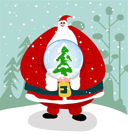 Vector Christmas Stock Photo - Budget Royalty-Free & Subscription, Code: 400-07634299