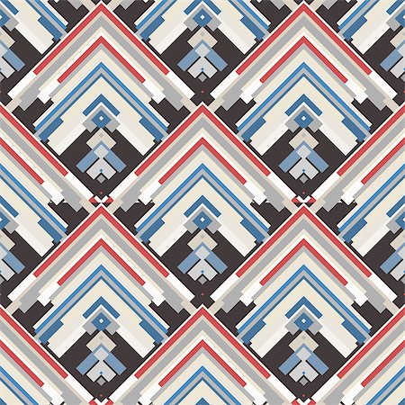 simsearch:400-05307359,k - Seamless pattern. Geometric background. Stock Photo - Budget Royalty-Free & Subscription, Code: 400-07634520