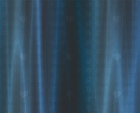 symphony of lights - Abstract decorative curtain background of blue color. Stock Photo - Budget Royalty-Free & Subscription, Code: 400-07634535