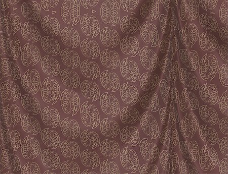 simsearch:400-07682178,k - Curtain of brown color with abstract pattern background. Photographie de stock - Aubaine LD & Abonnement, Code: 400-07634546