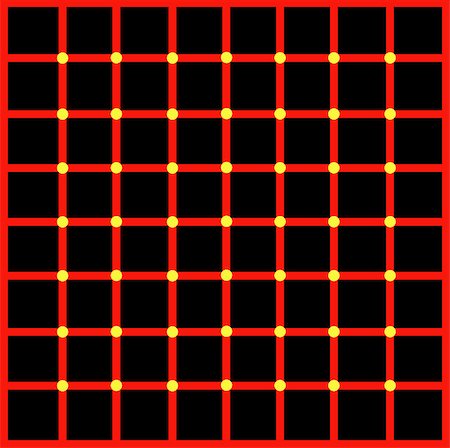 simsearch:400-07630065,k - Optical illusion with yellow dots Foto de stock - Super Valor sin royalties y Suscripción, Código: 400-07630061