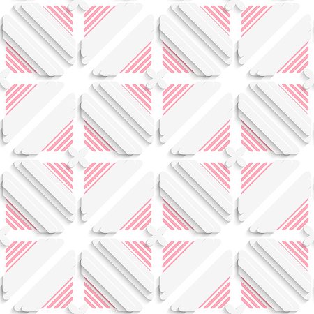 simsearch:400-07660293,k - Abstract 3d seamless background. Diagonal layered frames and red lines pattern with cut out of paper effect. Fotografie stock - Microstock e Abbonamento, Codice: 400-07630802