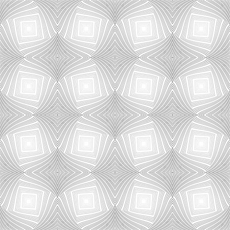 simsearch:400-07631287,k - Design seamless monochrome geometric pattern. Abstract textured background. Vector art. No gradient Stock Photo - Budget Royalty-Free & Subscription, Code: 400-07631295