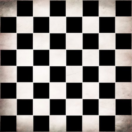 diner floor - Illustration of grunge checker board, abstract background. Stock Photo - Budget Royalty-Free & Subscription, Code: 400-07633703