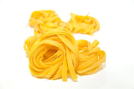 fettucine - The Yellow Fettuccine are dilicious Stock Photo - Budget Royalty-Free & Subscription, Code: 400-07656604