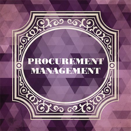 simsearch:400-08772702,k - Procurement Management Concept. Vintage design. Purple Background made of Triangles. Stock Photo - Budget Royalty-Free & Subscription, Code: 400-07658684