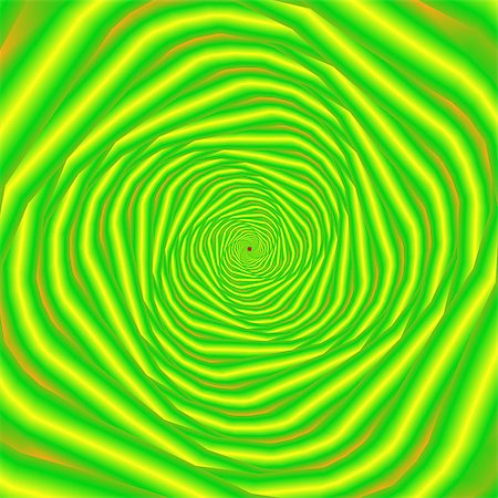 simsearch:400-06067180,k - A digital abstract fractal image with a spiral design in green, yellow, orange and red. Foto de stock - Super Valor sin royalties y Suscripción, Código: 400-07658771