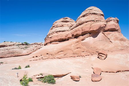 simsearch:6129-09057785,k - arches national park,utah,USA-panorama inside the arches national park during a sunny day Stock Photo - Budget Royalty-Free & Subscription, Code: 400-07665804