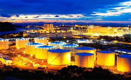 simsearch:400-08045881,k - oil tank in power station , sunset Stock Photo - Budget Royalty-Free & Subscription, Code: 400-07666185