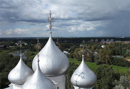simsearch:649-06433383,k - top view of the dome of St. Sophia Cathedral in Vologda Stockbilder - Microstock & Abonnement, Bildnummer: 400-07666371