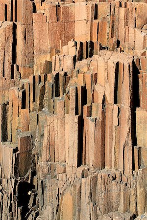 earth rock background - "The Organ Pipes", a geological formation of volcanic rocks in the name-giving shape of organ pipes. Located in Damaraland, Namibia. Stock Photo - Budget Royalty-Free & Subscription, Code: 400-07666592