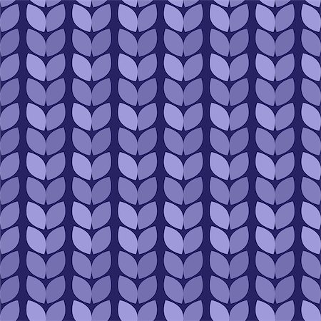 pzromashka (artist) - Vector illustration. Seamless background. Knitted blue surface Foto de stock - Royalty-Free Super Valor e Assinatura, Número: 400-07668059