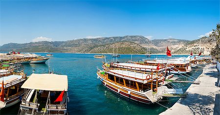 simsearch:400-05052257,k - Turkish coast, yachts, panoramic view of the bay and Demre Stock Photo - Budget Royalty-Free & Subscription, Code: 400-07668463