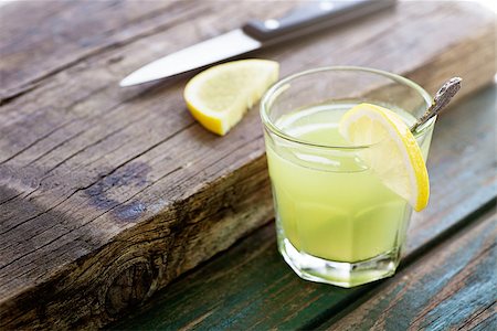 Fruit drinks. Fresh lemonade with sugar. Margarita cocktail Stock Photo - Budget Royalty-Free & Subscription, Code: 400-07668537