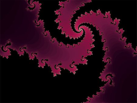 simsearch:400-07658869,k - Digital computer graphic - rendering. Patterned fractal background with spiral for design. Photographie de stock - Aubaine LD & Abonnement, Code: 400-07668552