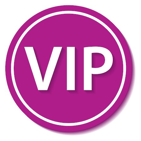 simsearch:400-05066572,k - Circle purple VIP card on a white background Foto de stock - Royalty-Free Super Valor e Assinatura, Número: 400-07669260