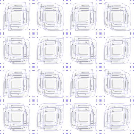 simsearch:400-07660280,k - Abstract 3d seamless background. White leaves split and layered purple details with cut out of paper effect. Photographie de stock - Aubaine LD & Abonnement, Code: 400-07660264