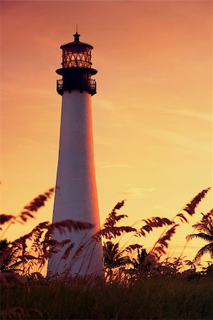 florida lighthouse - Key Biscayne, Florida, United States Stock Photo - Budget Royalty-Free & Subscription, Code: 400-07661394