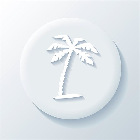 simsearch:400-07661639,k - Travel 3D Paper Icon on a white background Stock Photo - Budget Royalty-Free & Subscription, Code: 400-07661613