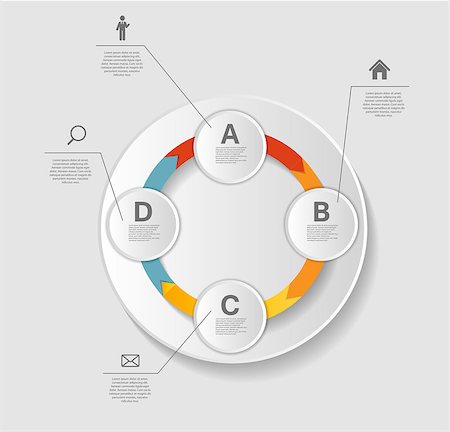 simsearch:400-07675318,k - Infographic Templates for Business Vector Illustration. EPS10 Photographie de stock - Aubaine LD & Abonnement, Code: 400-07675343