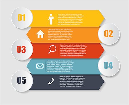 simsearch:400-07675318,k - Infographic Templates for Business Vector Illustration. EPS10 Photographie de stock - Aubaine LD & Abonnement, Code: 400-07675359