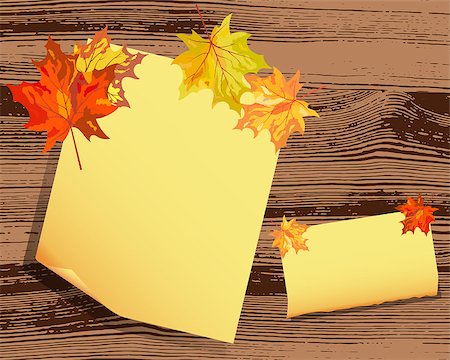 simsearch:400-07675553,k - Autumn maple background. All objects are separated. Vector illustration without transparency. Eps 10. Stock Photo - Budget Royalty-Free & Subscription, Code: 400-07676008