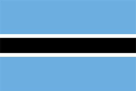 Vector Republic of Botswana flag Stock Photo - Budget Royalty-Free & Subscription, Code: 400-07676510