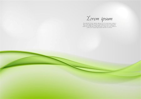 simsearch:400-08491837,k - Abstract shiny green waves vector background Foto de stock - Super Valor sin royalties y Suscripción, Código: 400-07676903