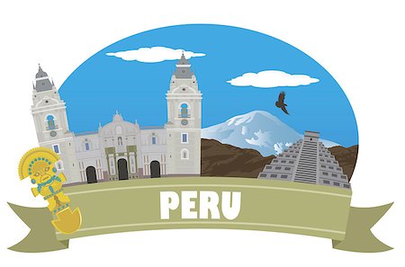 Peru. Tourism and travel Stock Photo - Budget Royalty-Free & Subscription, Code: 400-07677376