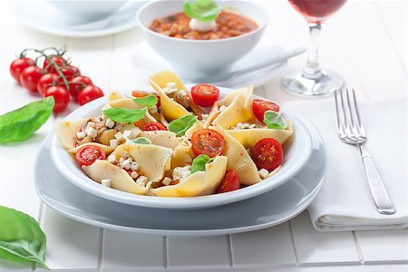 simsearch:400-06461732,k - Pasta with a tomato bolognese beef sauce Stockbilder - Microstock & Abonnement, Bildnummer: 400-07678655