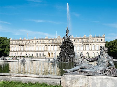 An image of a nice fountain at Herrenchiemsee Stock Photo - Budget Royalty-Free & Subscription, Code: 400-07679794