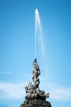 An image of a nice fountain at Herrenchiemsee Stock Photo - Budget Royalty-Free & Subscription, Code: 400-07679795