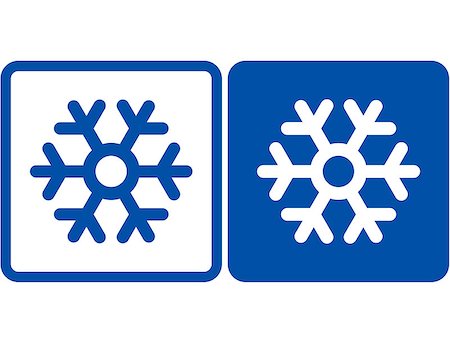 simsearch:400-08573713,k - blue and white abstract snowflake signs Photographie de stock - Aubaine LD & Abonnement, Code: 400-07670065