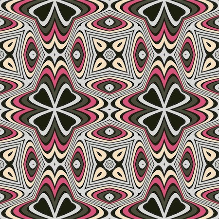 simsearch:400-06858449,k - Abstract seamless retro pattern.Vector illustration. Stock Photo - Budget Royalty-Free & Subscription, Code: 400-07670072