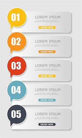 Infographic Templates for Business Vector Illustration. EPS10 Stock Photo - Budget Royalty-Free & Subscription, Code: 400-07680233