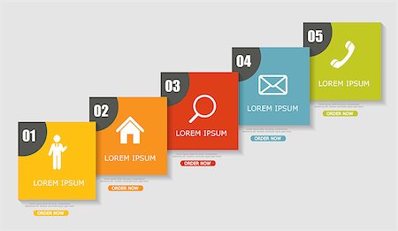 simsearch:400-07675318,k - Infographic Templates for Business Vector Illustration. EPS10 Photographie de stock - Aubaine LD & Abonnement, Code: 400-07680245