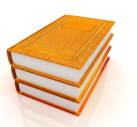 simsearch:400-05389006,k - The stack of books on a white background Foto de stock - Super Valor sin royalties y Suscripción, Código: 400-07680460