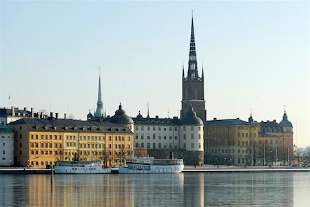 simsearch:400-07429060,k - Panorama of Riddarholmen in Stockholm, Sweden Stock Photo - Budget Royalty-Free & Subscription, Code: 400-07680848