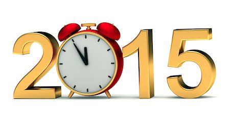 simsearch:400-07676918,k - new year 2015 and clock, , new year holiday. Illustration. Stock Photo - Budget Royalty-Free & Subscription, Code: 400-07681438