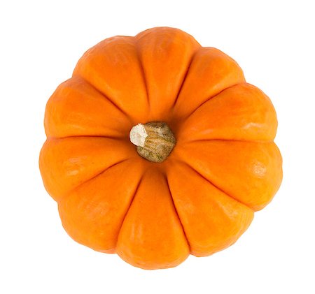 simsearch:400-08400066,k - Mini orange pumpkin isolated on a white background. Photographie de stock - Aubaine LD & Abonnement, Code: 400-07681503