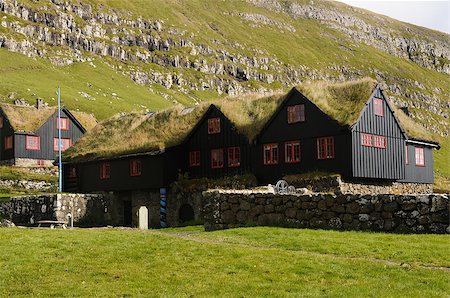 sgabby2001 (artist) - House in Faeroe ISlands Stock Photo - Budget Royalty-Free & Subscription, Code: 400-07681539